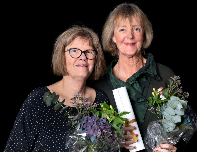 Porträttbild på Elisabeth Skog och Jeannete Malm.