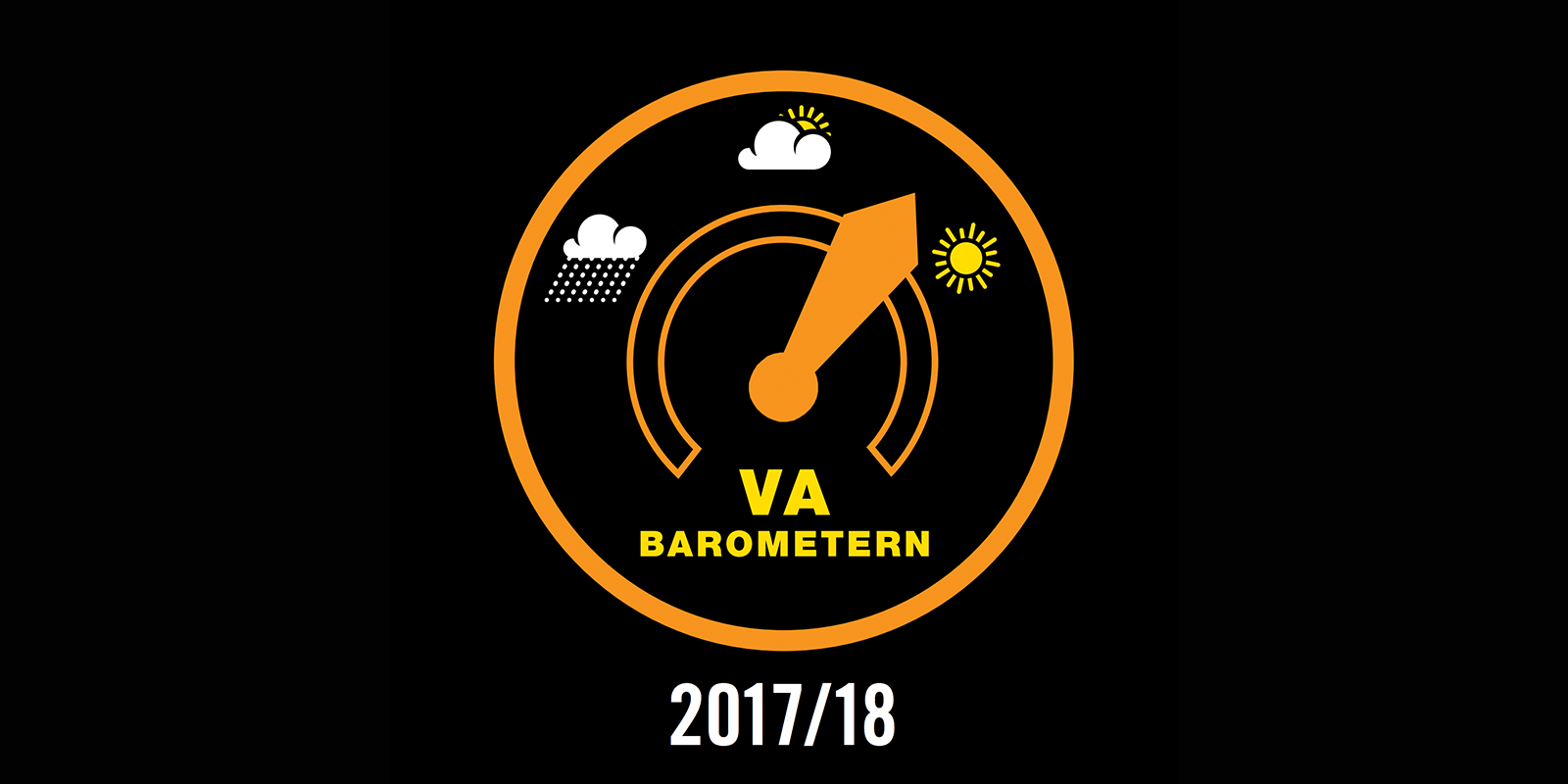 Logotyp för VA-barometern.
