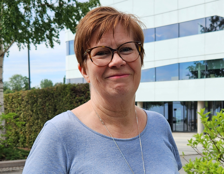 Porträttbild på Maria Forssén.