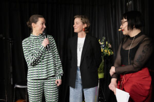Erica Hebbe och Louise Winblad. Foto: Lena Mangematin.